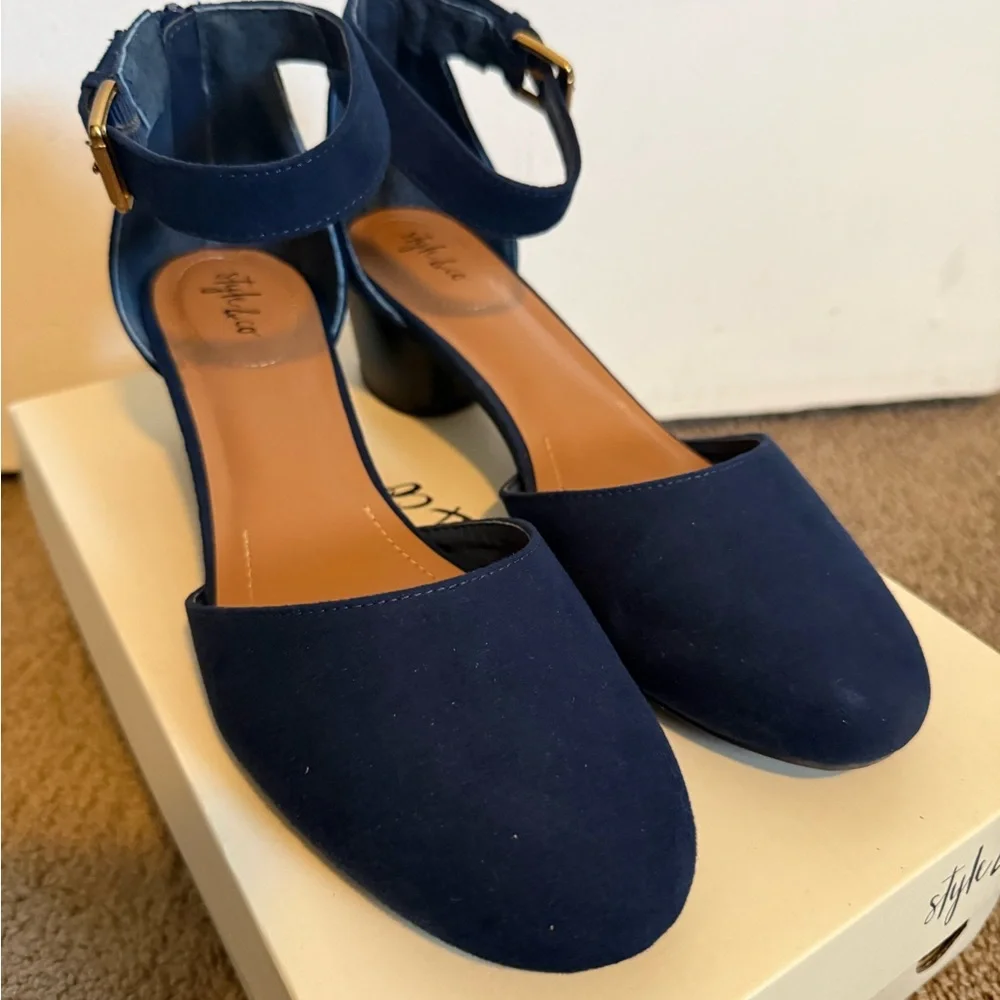 Style & Co Alinaa Block Heel Dress Pumps Size 8.5 - Picture 6 of 14